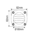 Lufter 82x82mm - Slika 2
