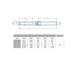 Terminal za sajlu desni navoj M8320 - Tehnonautika Zemun