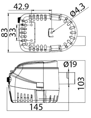 Automatska kaljužna pumpa Osculati - Tehnonautika Zemun