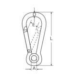 M8001 karabin A4 AISI 316 - Tehnonautika Zemun