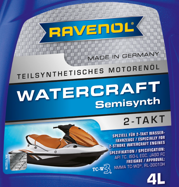 Ravenol ulje Watercraft 2T Polusintetičko 4L