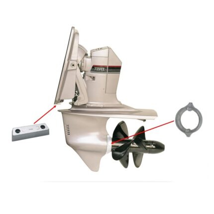 Kit Magnezijumskih anoda Volvo 290DP - Tehnonautika Zemun