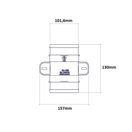 Blower 100mm 12V - Tehnonautika Zemun