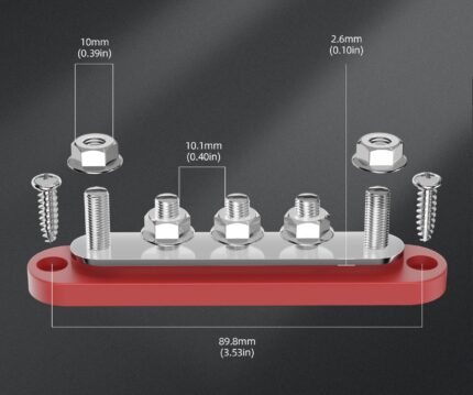 Busbar klema 5 terminala M6 - Tehnonautika Zemun