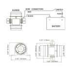 SEAFLO Blower 75mm 12V - Slika 2