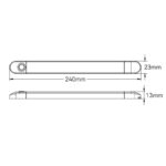 SEAFLO Nadgradno LED svetlo SFSL1-WW-01S - Tehnonautika Zemun