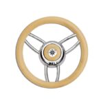 Volan inox/Poliuretan krem 350mm T26A/35 - Tehnonautika Zemun