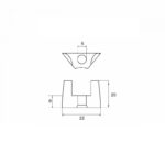 Cink anoda za Yamahu 20-90ks 688-11325-00 - Slika 3