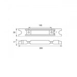 Cink anoda za Yamahu 25-100ks 6H1-45251-03 - Slika 2