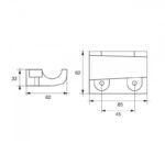 Cink anoda za Yamahu 40-50ks 63D-45251-00 - Tehnonautika Zemun