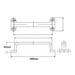 Ručka od Inoxa 316 - Tehnonautika Zemun