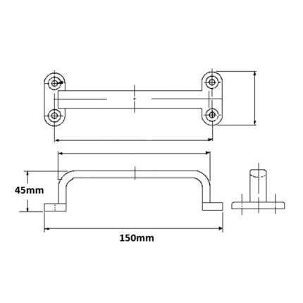 Ručka od Inoxa 316 - Tehnonautika Zemun