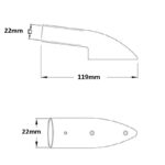 Kraj rukohvata Inox 0839 - Tehnonautika Zemun