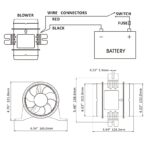 SEAFLO Blower 102mm 12V - Slika 2