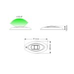 Navigaciono svetlo LED SFNL021-RS-02 - Tehnonautika Zemun