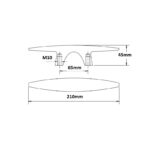 Bitva Bulldog AISI 316 210mm - Slika 2