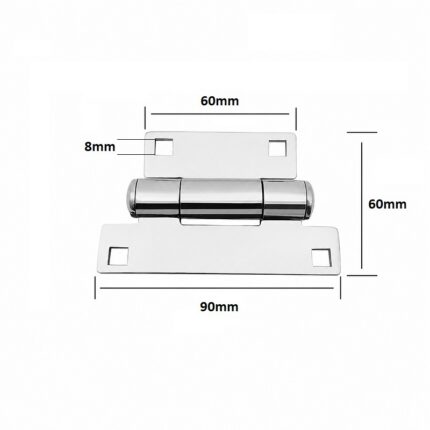 Inox šarka M1079 90x60mm - Tehnonautika Zemun