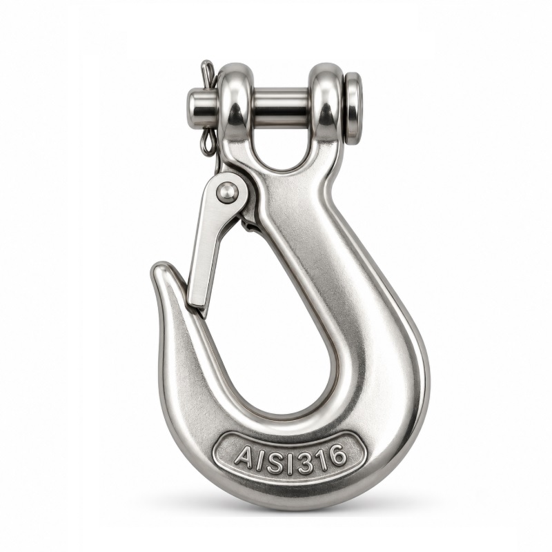 Inox kuka sa osiguračem AISI 316 Inox kuka sa osiguračem AISI 316 - Tehnonautika Zemun