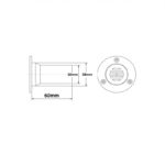 Odvod za crevo 38mm Inox 316 - Tehnonautika Zemun